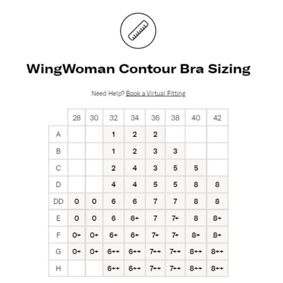 Knix WingWoman Contour Bra - Black / 8 40-42 D DD E - Picture 11 of 11